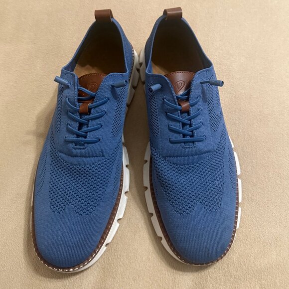 BLUE CASUAL SHOES SIZE 13, GENTLY WORN - Picture 1 of 4